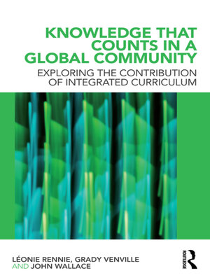 cover image of Knowledge that Counts in a Global Community